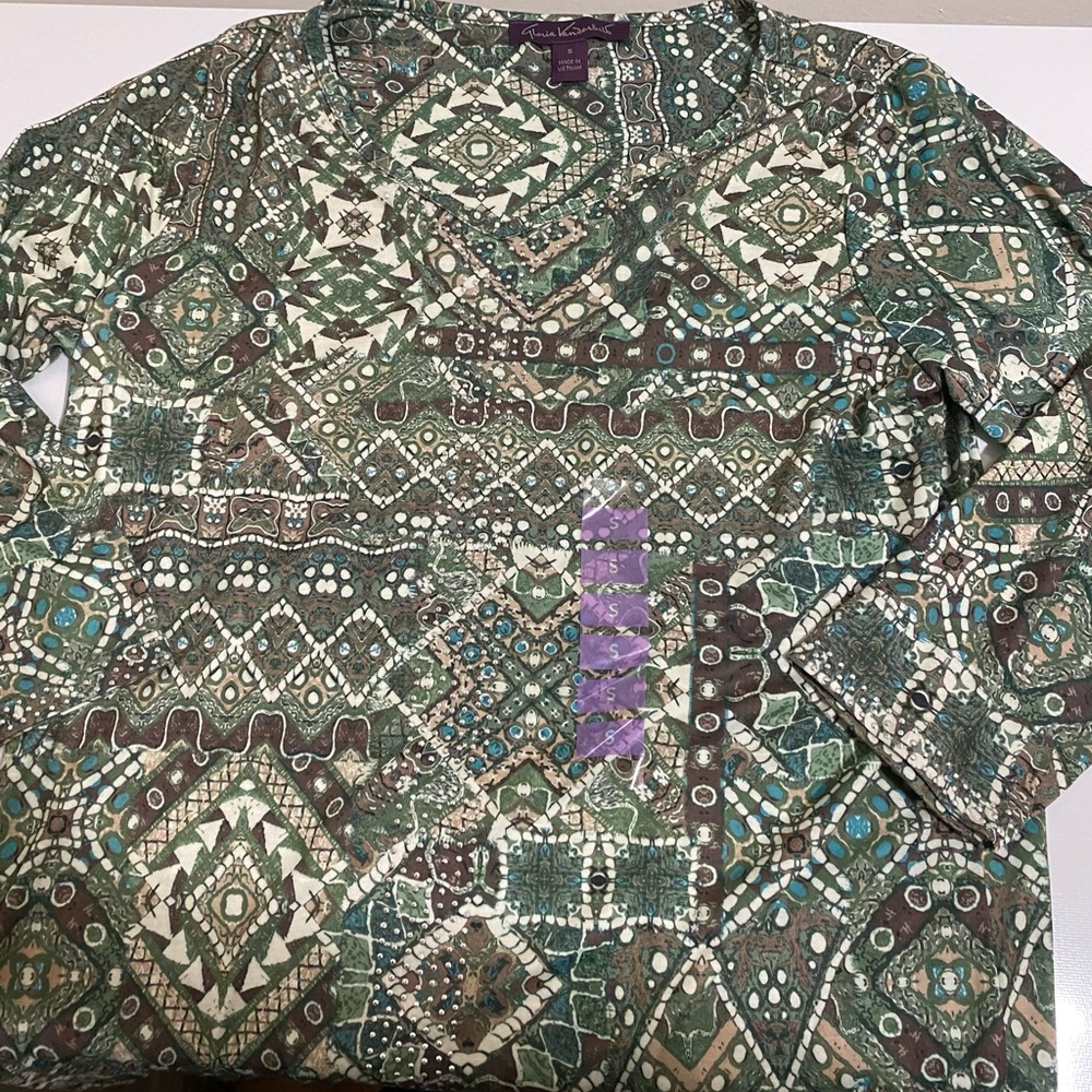 Gloria Vanderbilt Top Size S